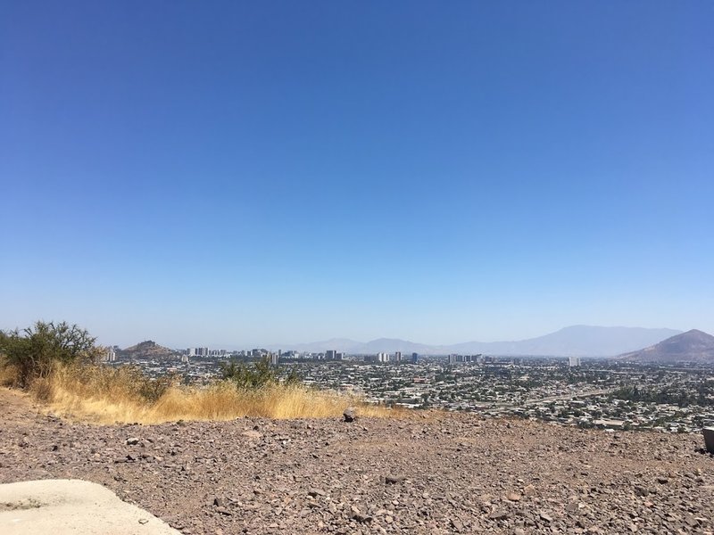 View of North West Side of Santiago on the other side of San Cristobal.