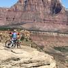 The views of Zion Valley are beautiful, a must ride trail‼️