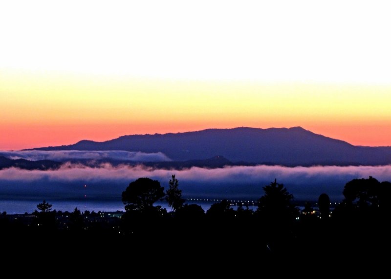 Dusk on the bay.