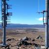 A repeater station stands out amongst the natural landscape.