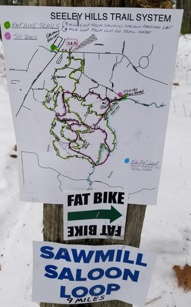 Trail signage is very good. YAH on map is not a really fun section but You Are Here.