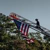 American Flag presented at Brown's Creek.