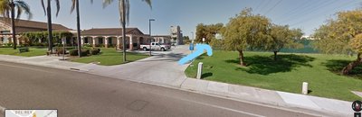 Entrance to Canyon by Fire Station
