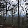 View from near the top of Hanging Mountain. If you've made it here without "hiking a bike" congratulations!