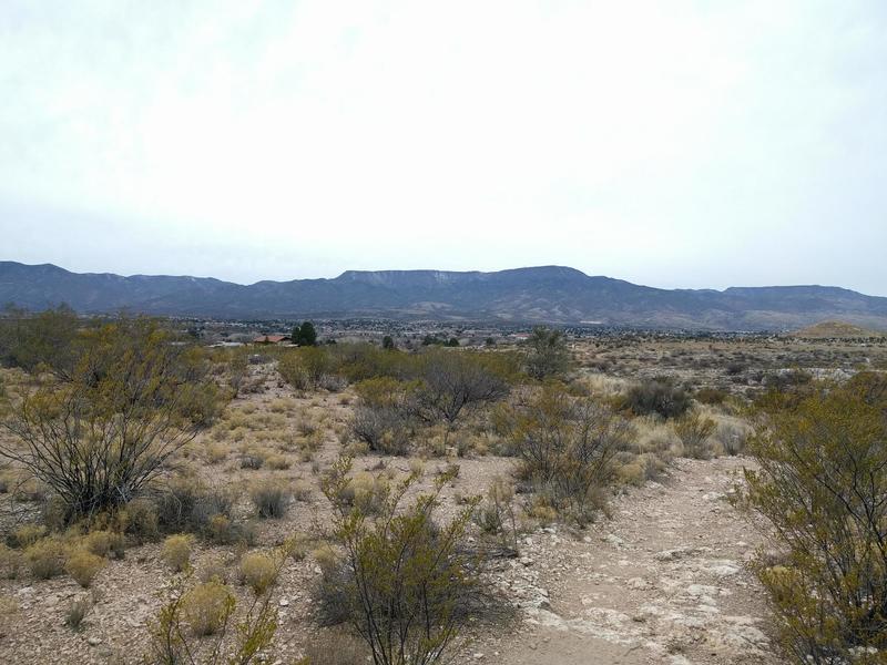 Looking west towards Jerome and Mingus Mountain