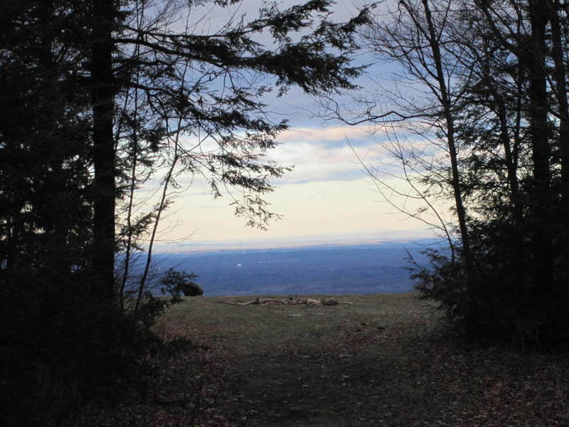 Looking out to Hang Gliders Cliff.