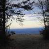 Looking out to Hang Gliders Cliff.