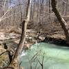 Falls and pool near end of Fire Tower just before Azalea Transfer