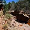 One of the many Dry Creek crossings.