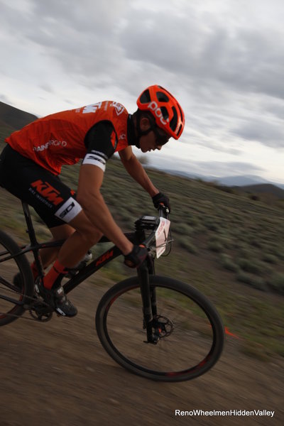 Reno Wheelmen Twilight MTB XC-Hidden Valley Bike Trails Cat A Trevor.