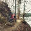 Evening ride at Issaqueena Lake