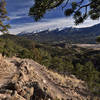 Upper Sand Dunes trail on a nice spring evening