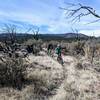 Up on the mesa preparing for a sweet Sapillo descent!