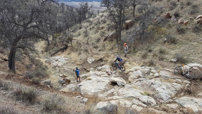 Rocky DH section on Geronimo