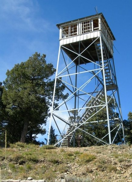 The Lookout Tower at the top...