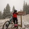 Snowing at Burro Pass... fun!