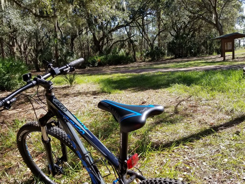 Relaxing at the Trail