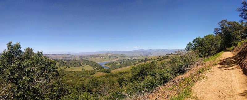 Panorama from Chisnantuk Peak Trail.