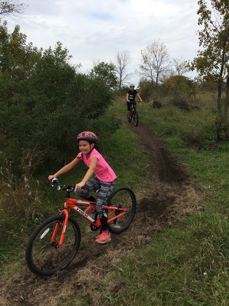 Kids and adults alike can enjoy the trails at Ferber Park!