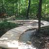 GnomeWood Skills Park boardwalk