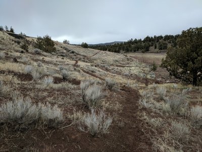 Heading east, getting closer to Jasper Point