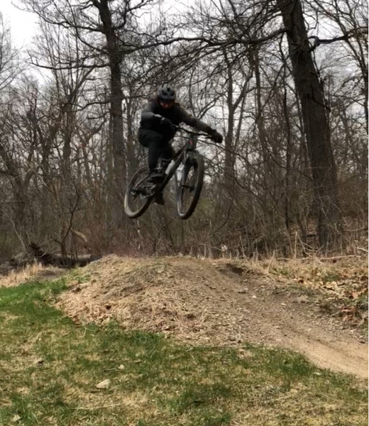 Table top jump at first section of Winona