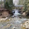 Waterfall from disk golf side