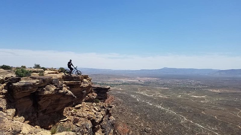 it was a windy day but we made it to the top!