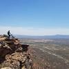 it was a windy day but we made it to the top!