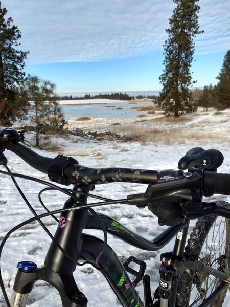 Snow biking