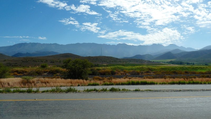 An open view across the road.