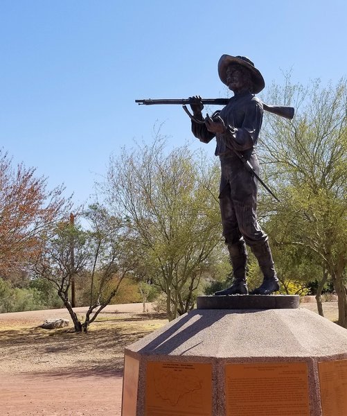 Army of the West - Mormon Battalion monument