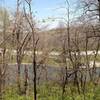 View of Green Lake from the trail above.