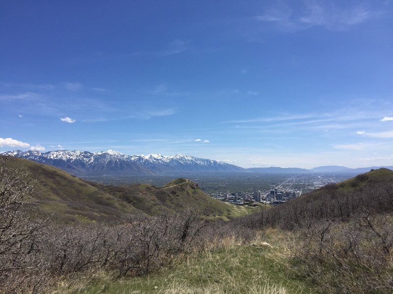 Spectacular views of SLC.