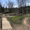 Gateway Green Skills Area: berms, drops, jumps, man made features