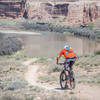 Ripping Horsethief singletrack as you head down towards the mighty Colorado