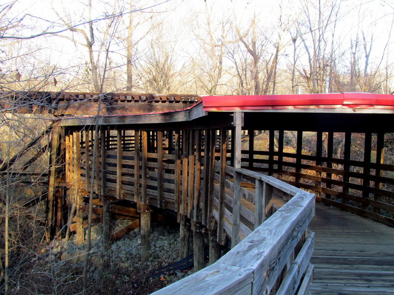 Train Trestle, Cape Fear River Trail, Fayetteville, NC 5221.