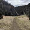 Amazing view riding to the caves in the canyon.