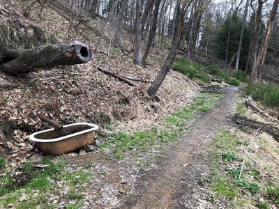 The Bathtub on Bathtub Trail