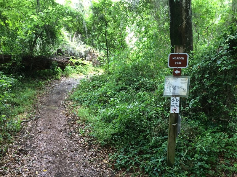 Meadow View trailhead