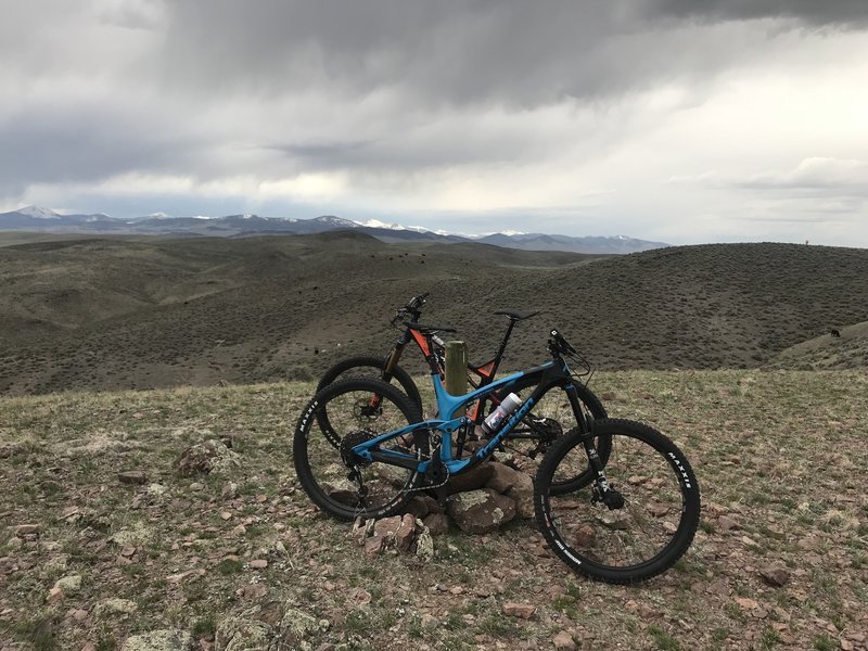 Tim's Ridge, looking into the East Pioneers