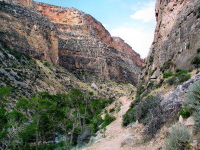 Coming to the end of the trail