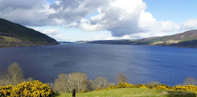 Loch Ness, from Urquhart Castle