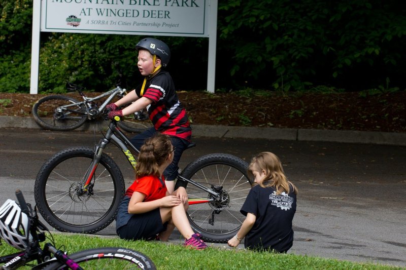 Take a Kid Mountain Biking at Winged Deer