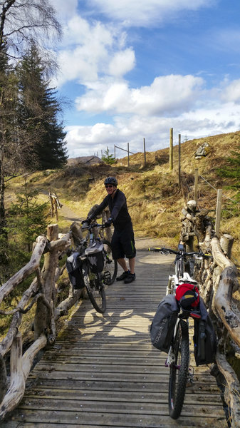 Troll Bridge. Too much luggage for the High Route!