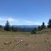 Looking south from the ridge