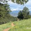 Genesee Mtn Trail view to the west