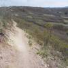 Smooth trail surfaces and cool vistas