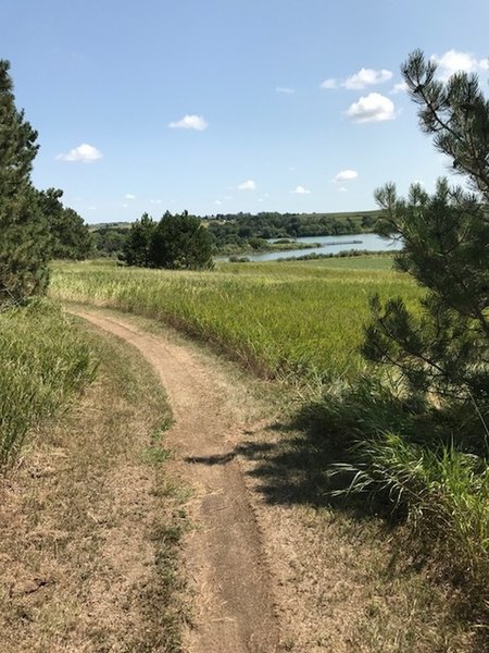 Beautiful view of the lake