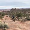 Navajo Rocks loop. One of the best trails in Moab!